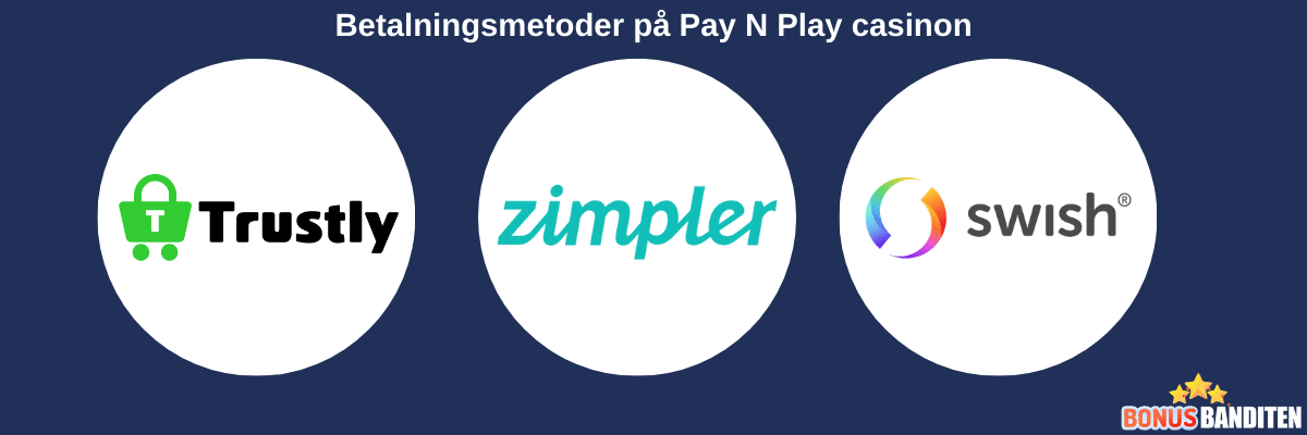Betalningsmetoder på Pay N Play 